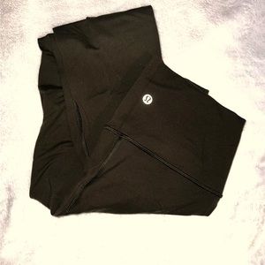 Army green lululemon leggings